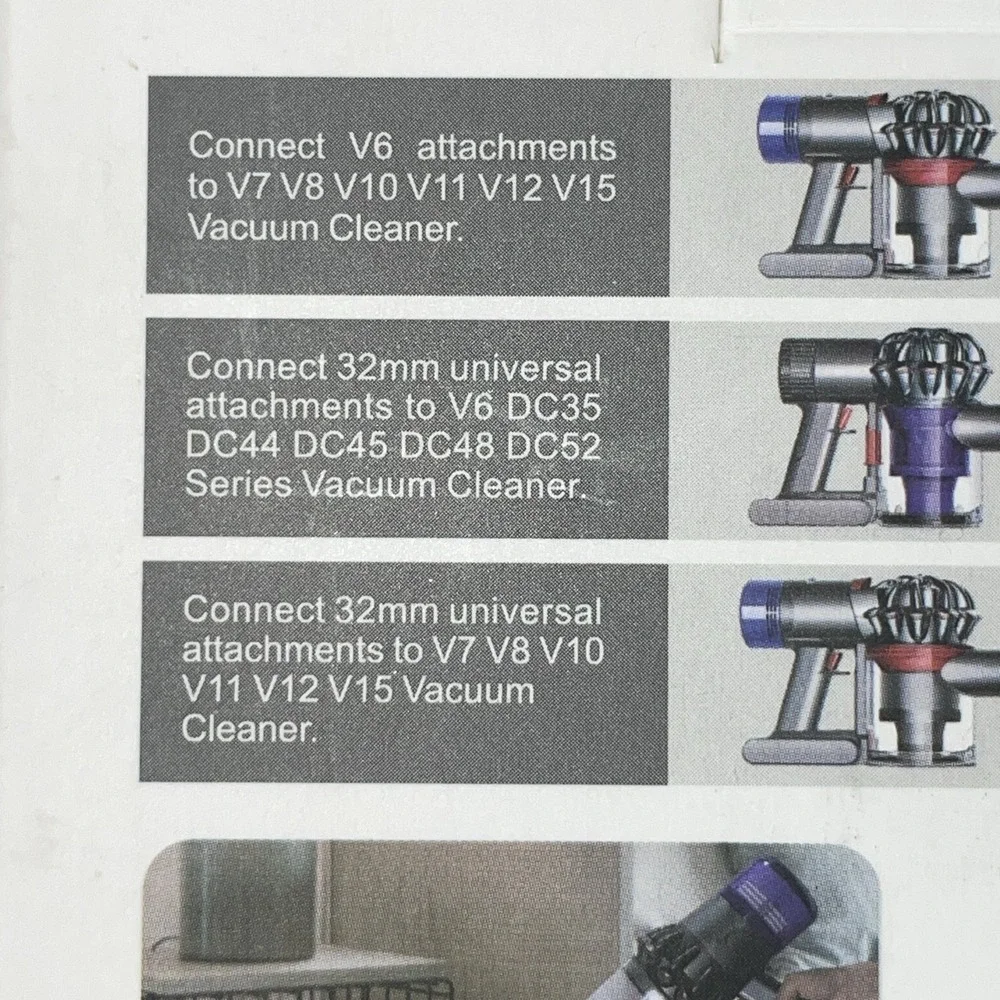 Vacuum Attachment Adapter allows connection of‎ tools to various vacuum models